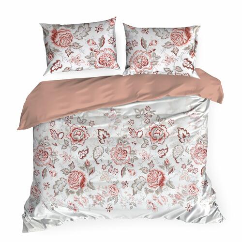 Obliečky na posteľ z kvalitnej renforce bavlny - Sara 33, prikrývka 160 x 200 cm + 2x vankúš 70 x 80 cm